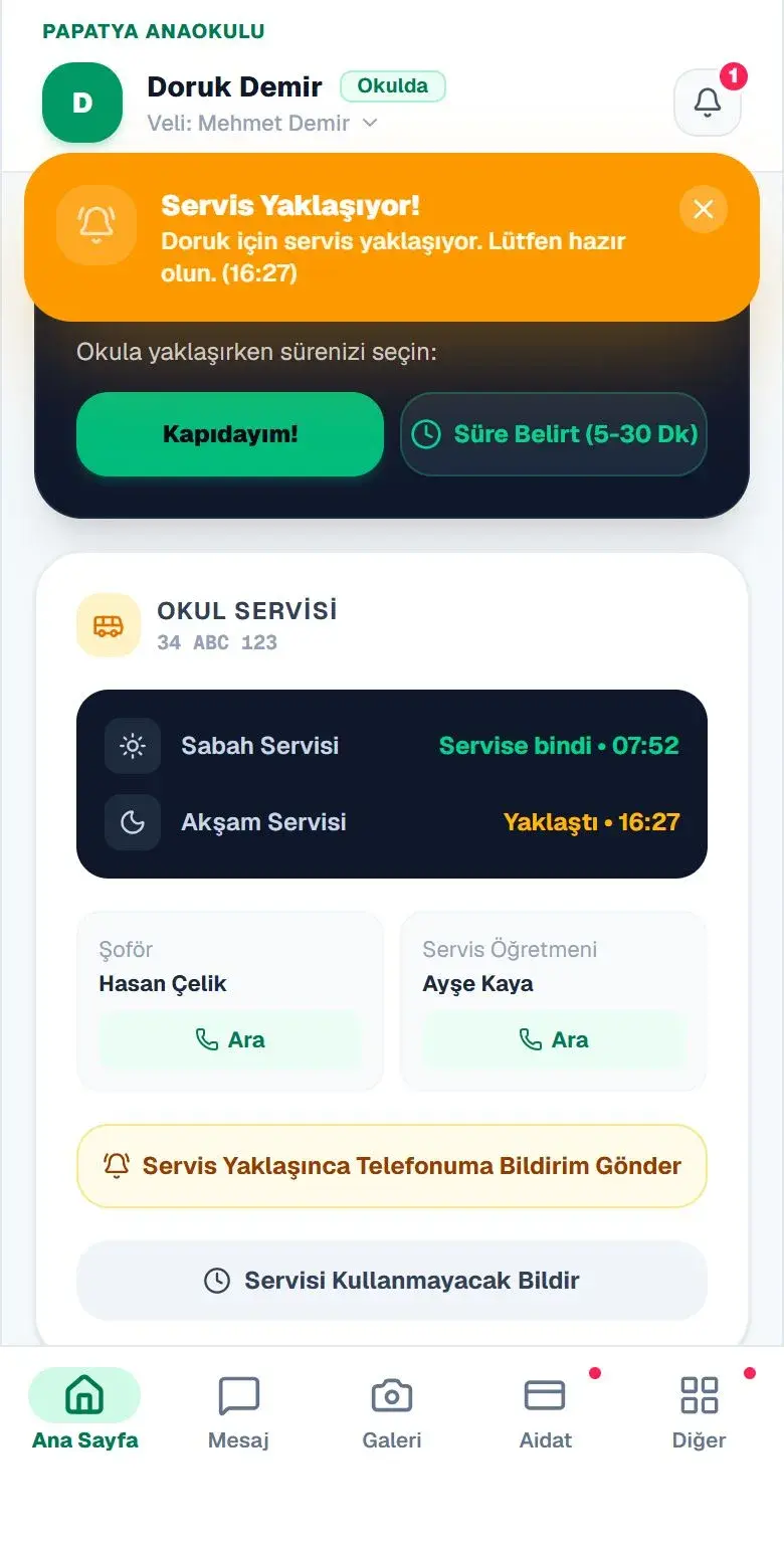 Servis takibi